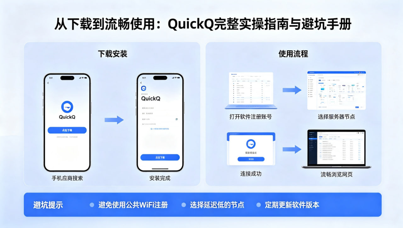 从下载到流畅使用：QuickQ完整实操指南与避坑手册