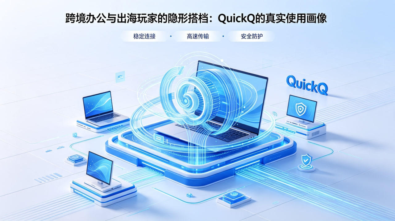 跨境办公与出海玩家的隐形搭档：QuickQ的真实使用画像